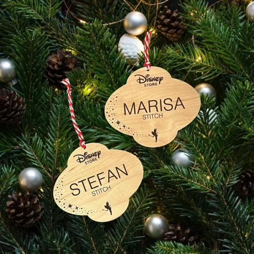 Disney Nametag Ornament