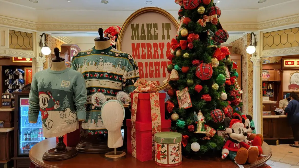 New Holiday Merchandise has arrived at Walt Disney World