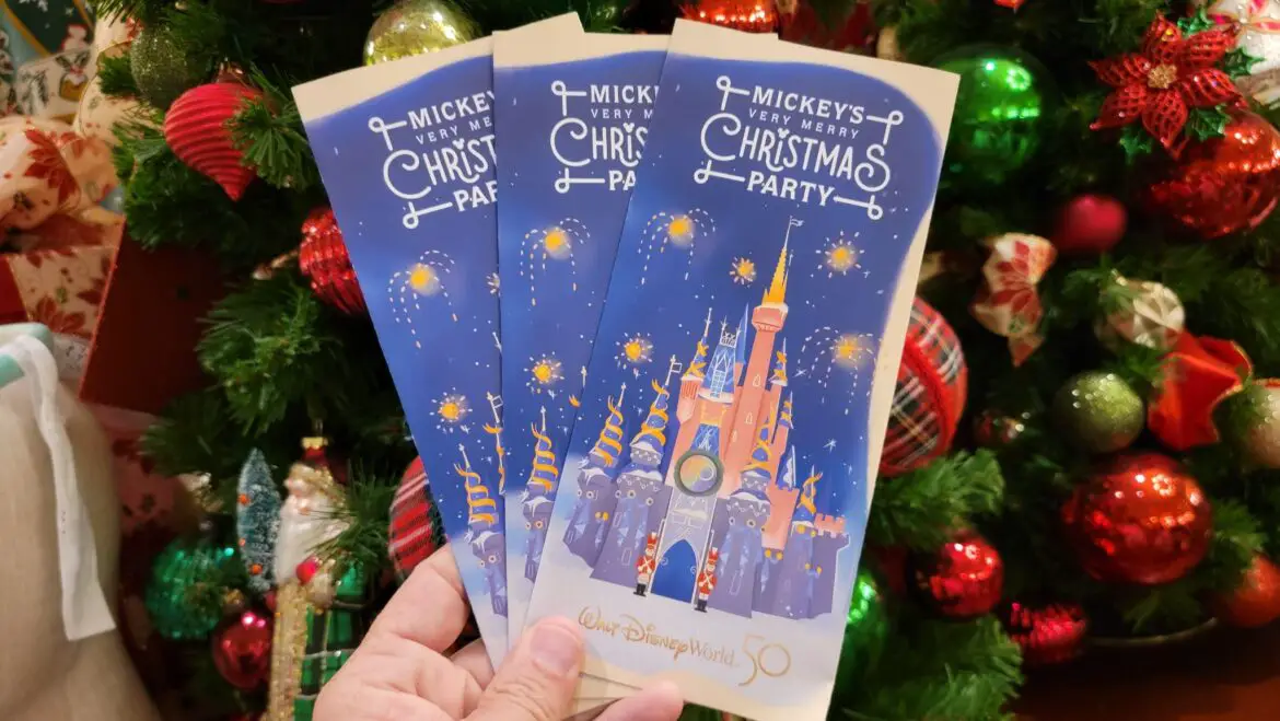 First Look at Mickey’s Very Merry Christmas Party Park Map for 2022