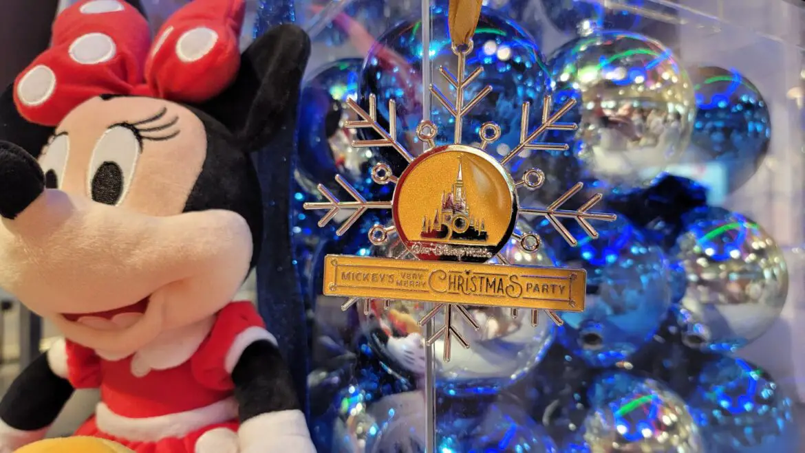 Guests Attending Mickey’s Very Merry Christmas Party Receive Holiday Ornament