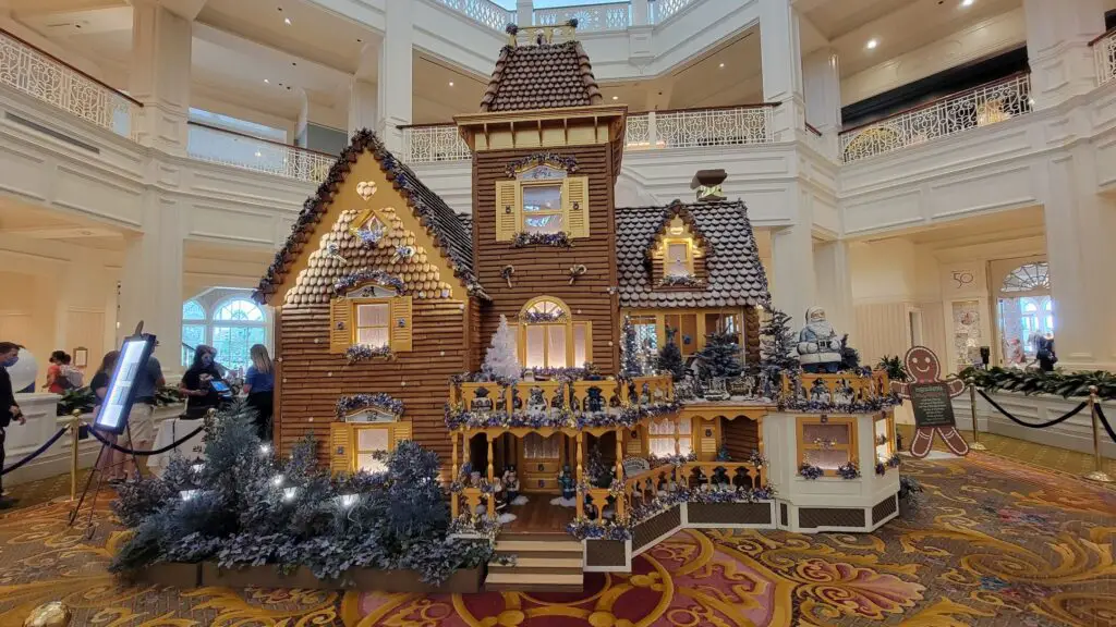 2022 Grand Floridian Gingerbread House