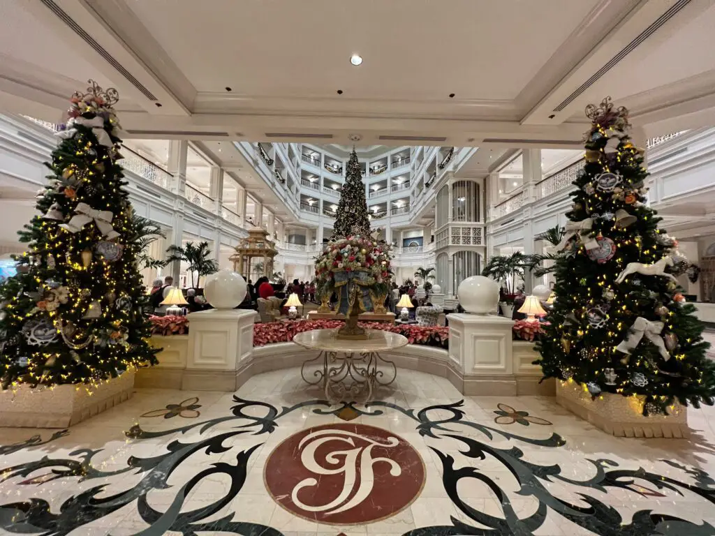 Holiday Decorations in Disney's Grand Floridian