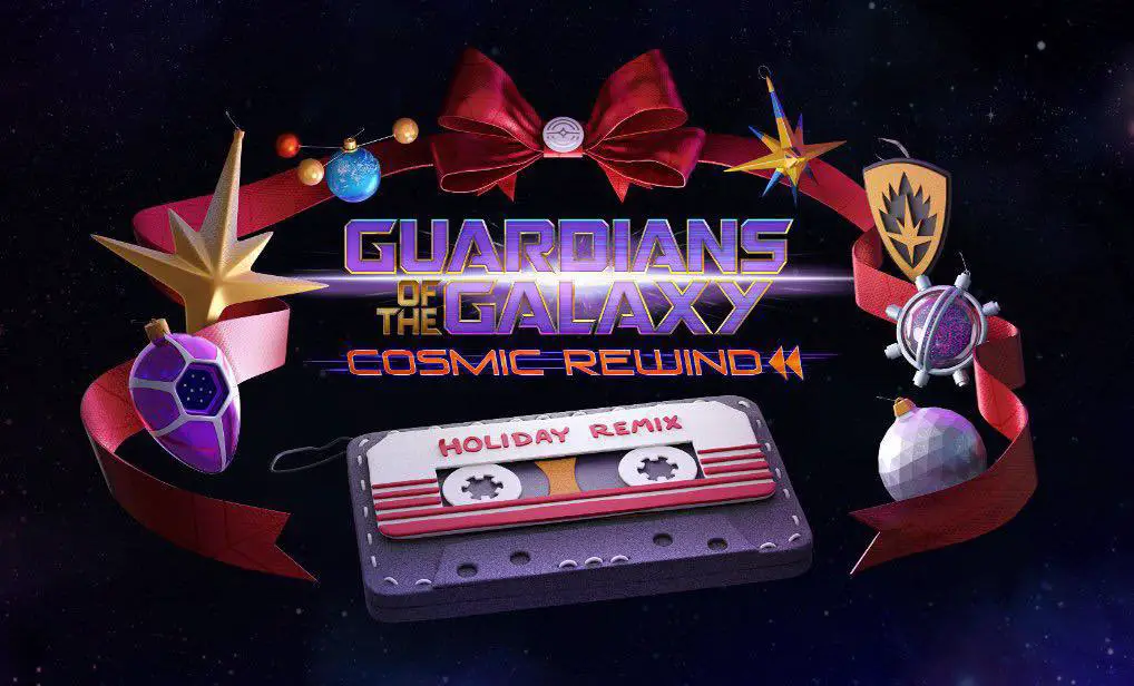 Guardians of the Galaxy Cosmic Rewind Holiday Overlay Officially Starts on November 25th