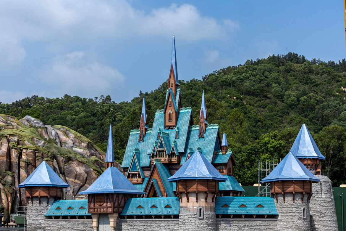 Sneak Peek of World of Frozen coming to Hong Kong Disneyland