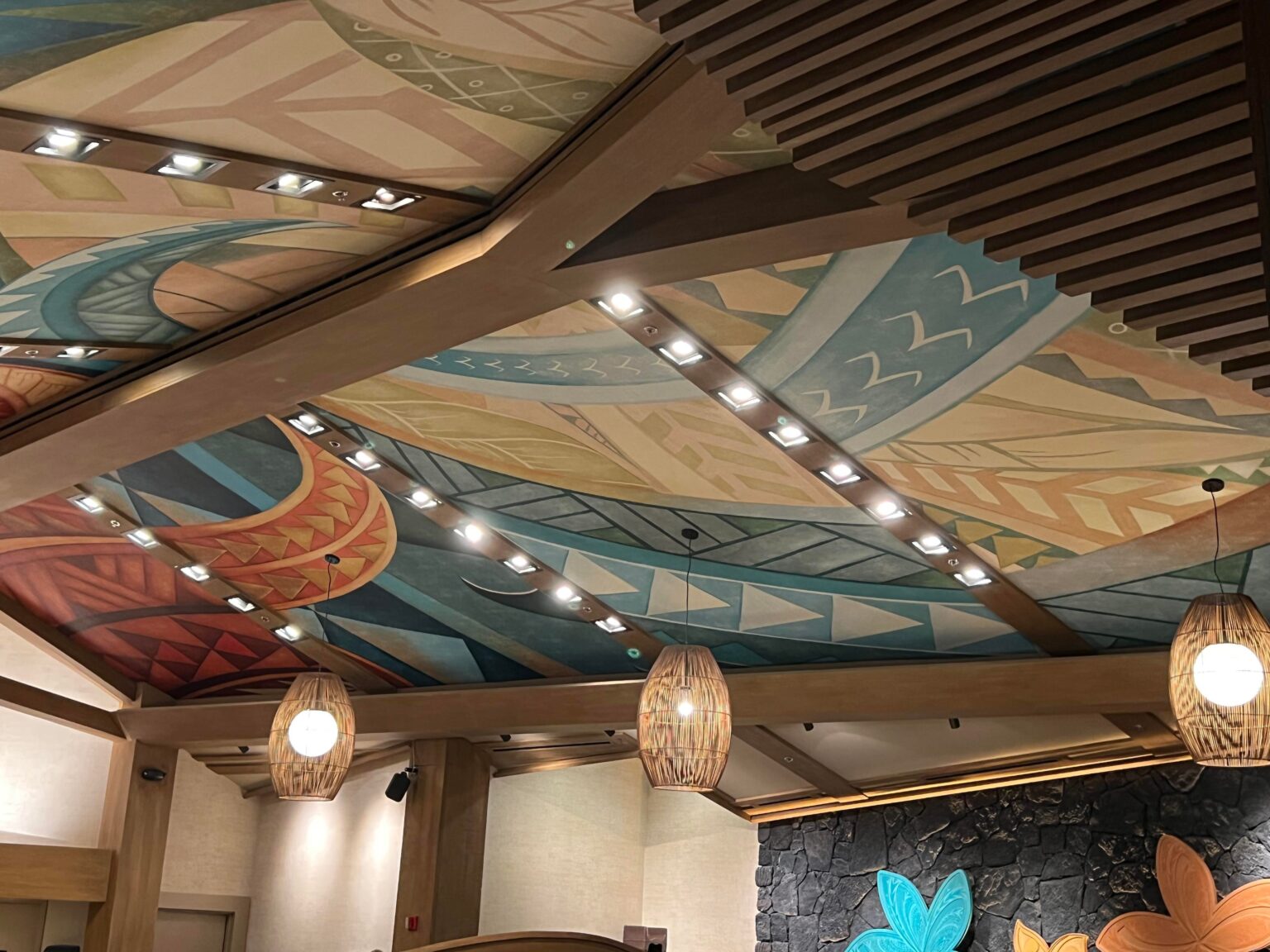 New Entrance and Decor at Kona Cafe in Disney's Polynesian Resort
