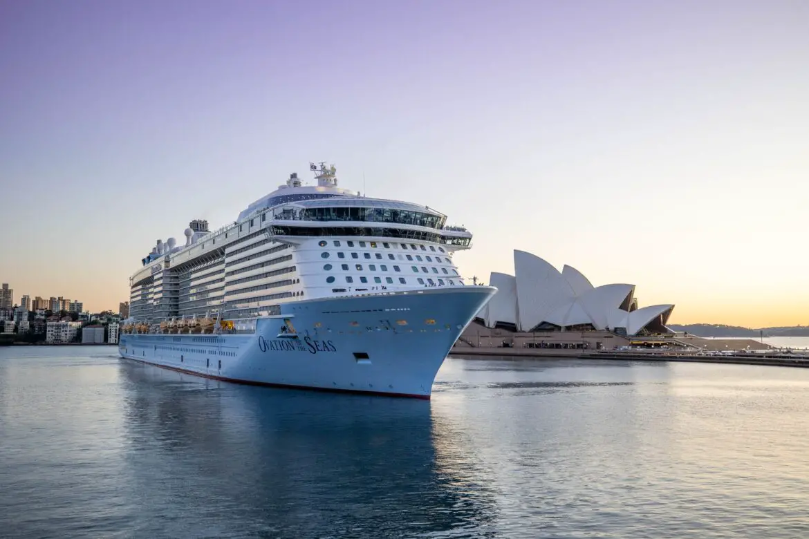 ROYAL CARIBBEAN RETURNS TO AUSTRALIA WITH OVATION OF THE SEAS