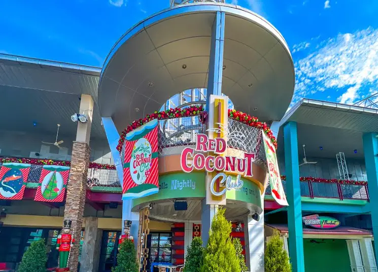 Green and Red Coconut Club Now Open at Universal Orlando Citywalk