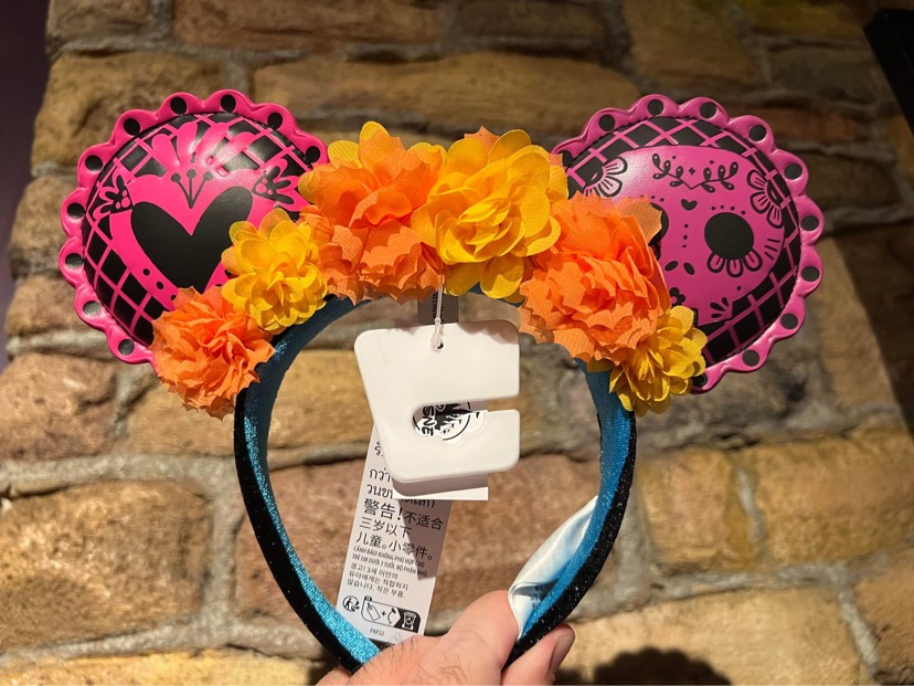 New Papel Picado Minnie Ears Available At Animal Kingdom!