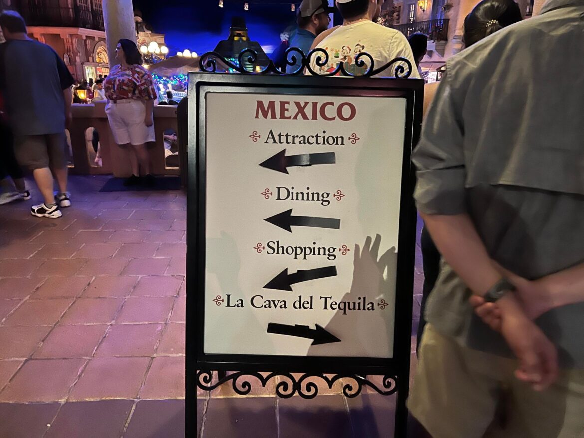With Huge Holiday Crowds Arriving Epcot’s Mexico Pavilion Creates Separate Queue Lines