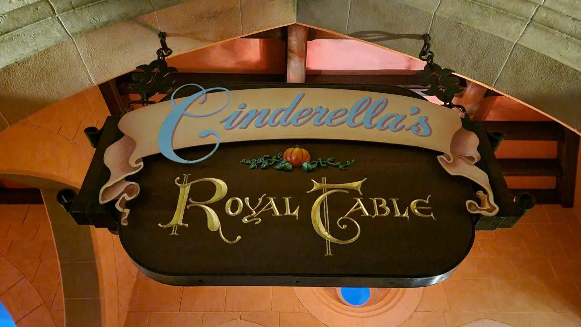 A Royal Announcement from Cinderella’s Royal Table in Disney’s Magic Kingdom