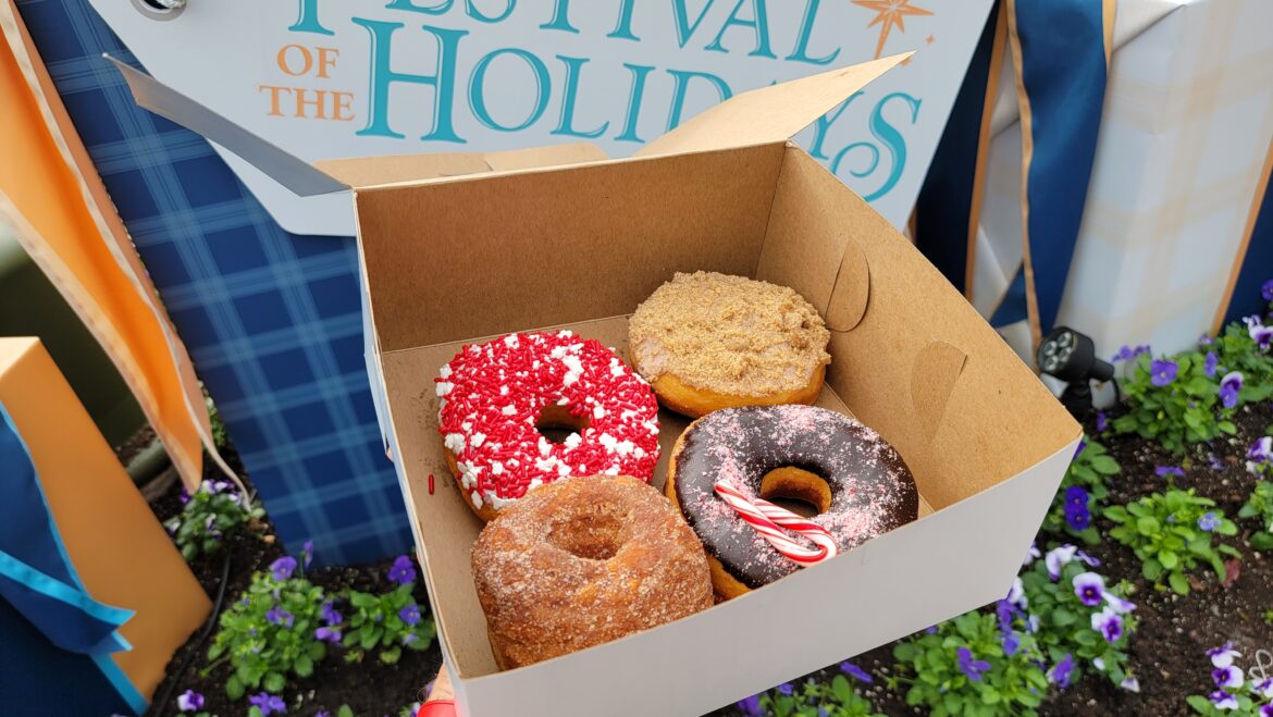 Take home these Amazing Holiday Treats from the Donut Box in Epcot
