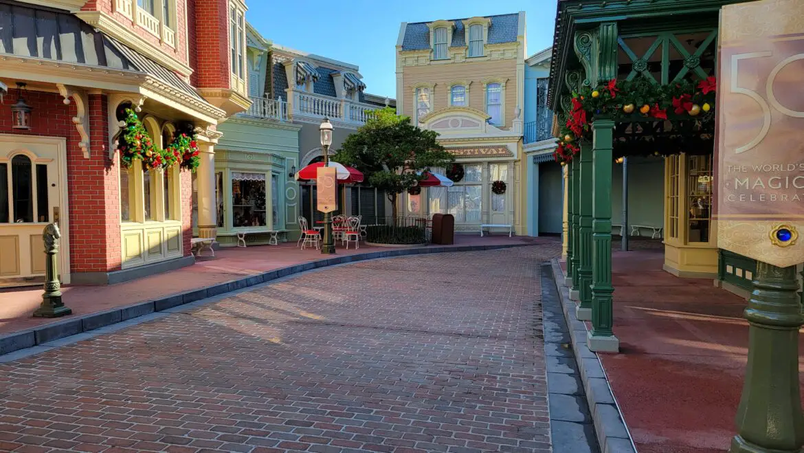 Center Street Construction in the Magic Kingdom is Finally Finished
