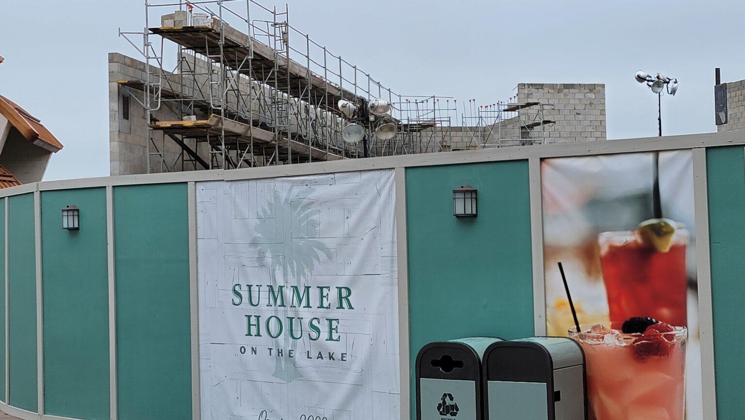 NEW Summer House on the Lake Restaurant opening in 2023 has Gone