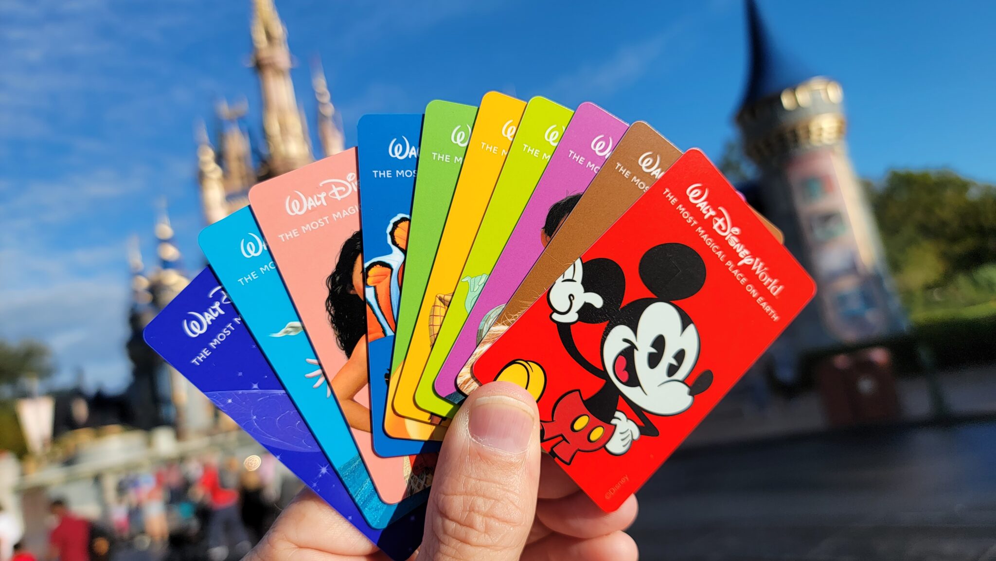 All New Walt Disney World Ticket Designs Now Available Chip and Company