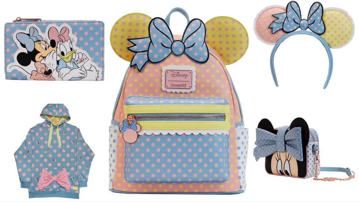 Loungefly Celebrates 90’s Disney With Throwback Disney Minnie Mouse And Daisy Duck Collection!