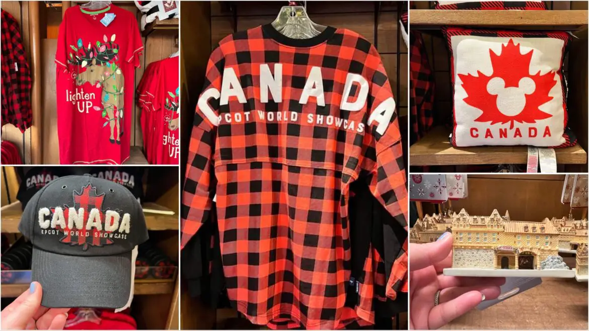 New Canada Pavilion Merchandise Available At Epcot!