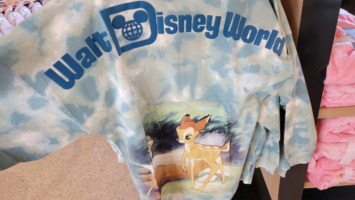 Bambi And Thumper Tie Dye Spirit Jersey Spotted At Walt Disney World!