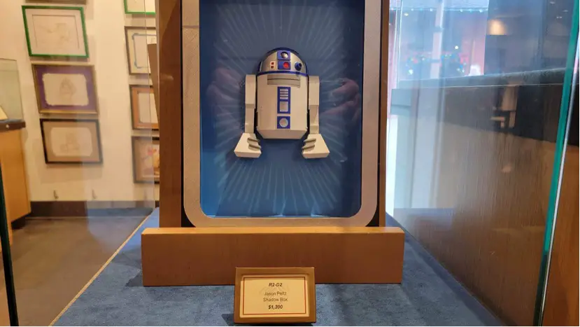 The R2-D2 Shadow Box Is Back In Stock At Disney Springs!