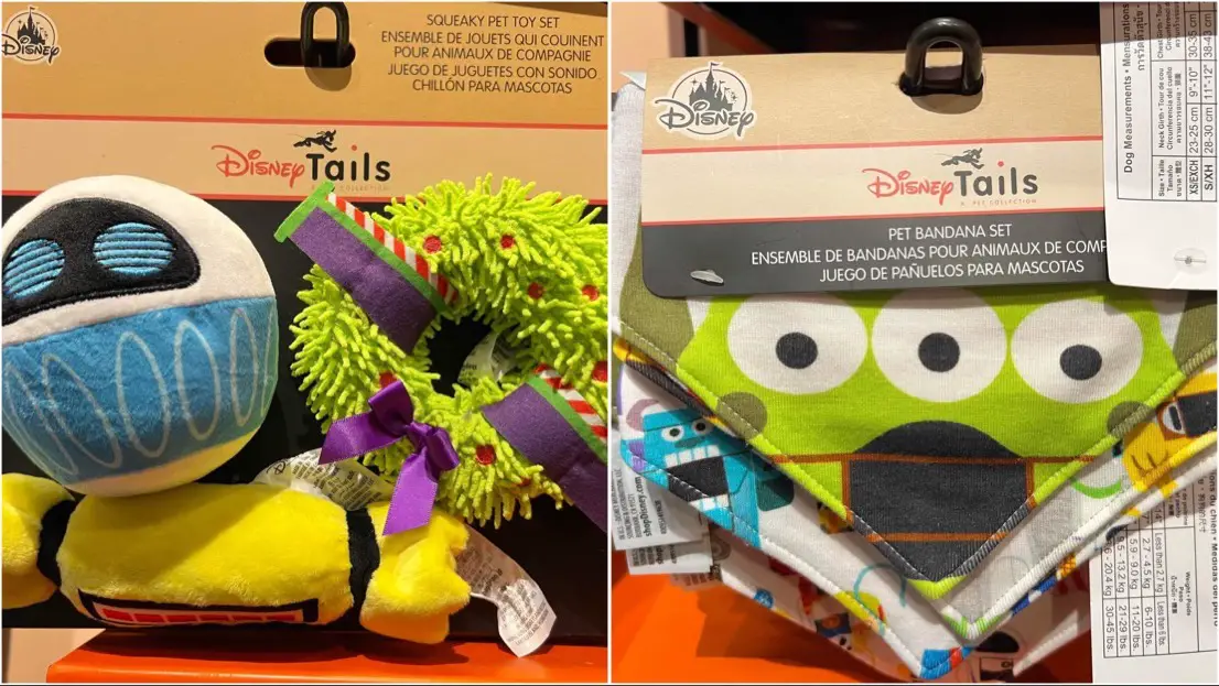 Pixar Squeaky Toy Set And Bandana Set For Your Furry Friends!
