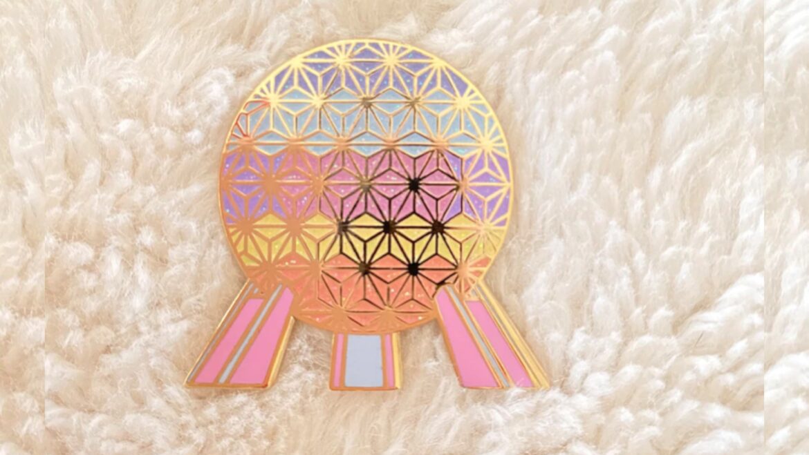 Stunning Spaceship Earth Pin To Add To Your Collection!