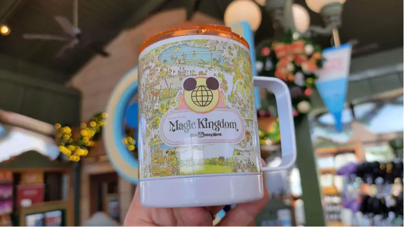 New Vault Collection Magic Kingdom Map Mug Spotted At Walt Disney World!