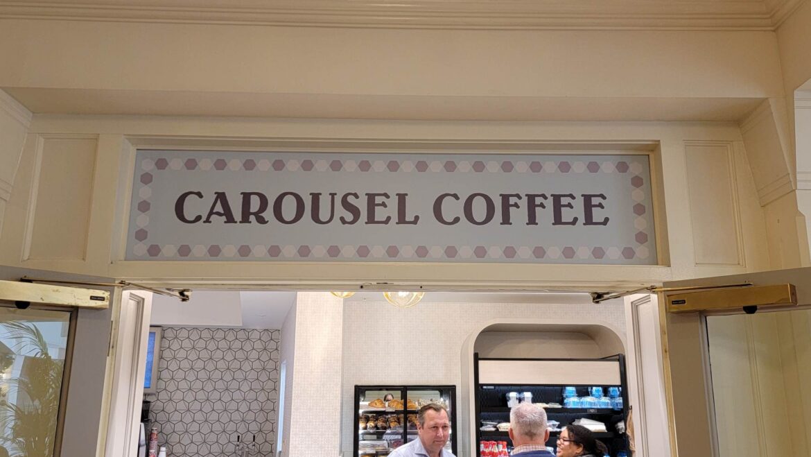Carousel Coffee is Now Open at Disney’s Boardwalk Resort