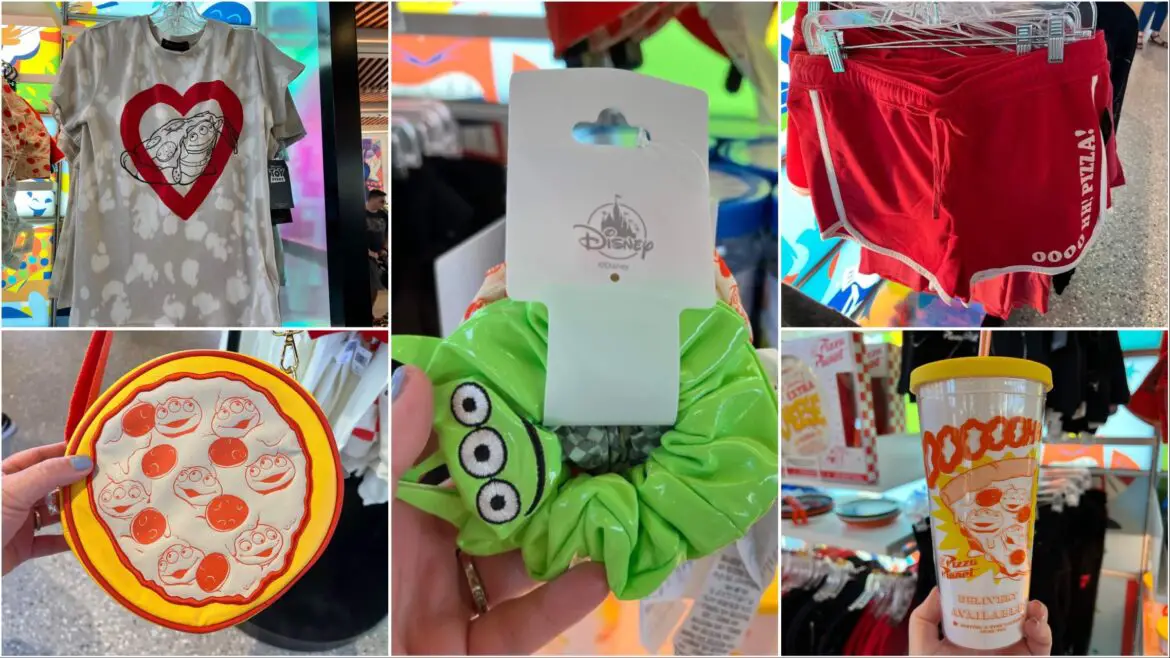 New Fun Toy Story Pizza Planet Merchandise Collection Spotted At Epcot!