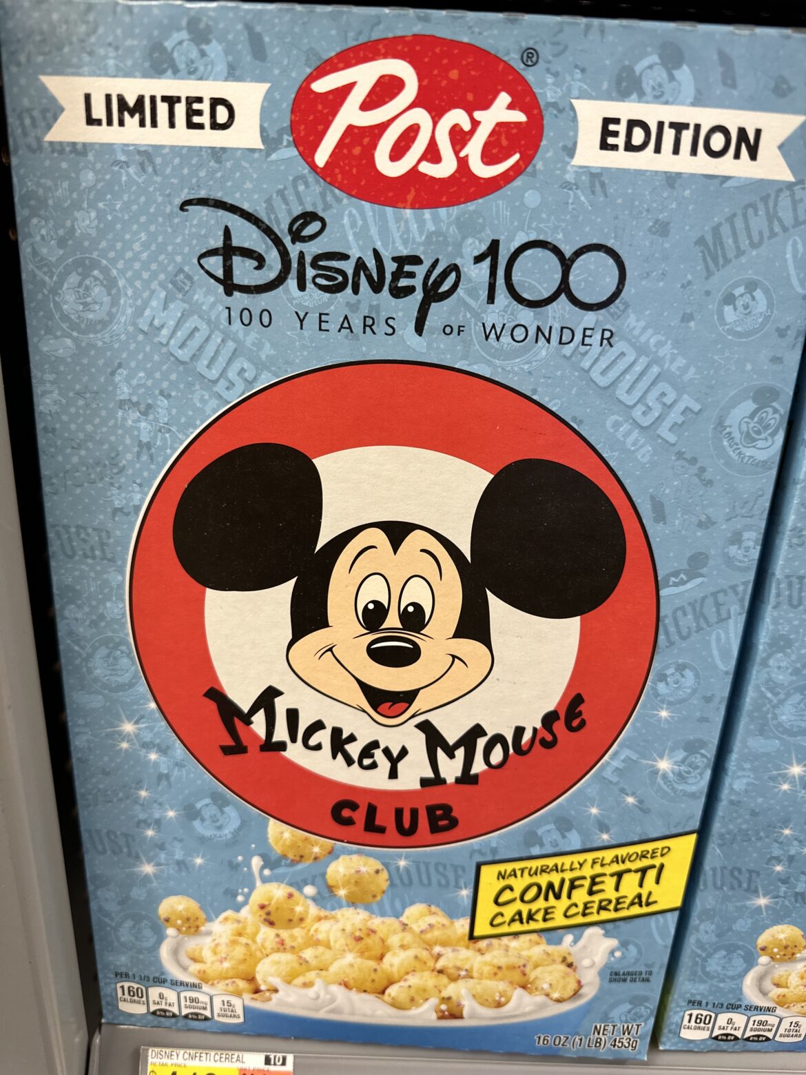 New Limited Edition Mickey Mouse Club Disney100 Cereal Coming Soon