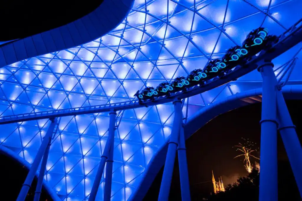 Tron Lightcycle Run is Expected to Open with Virtual Queue and Lightning Lane