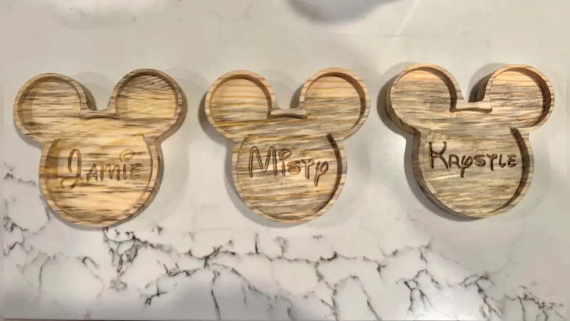 Custom Mickey Mouse Wood Tray For Any Disney Fan!
