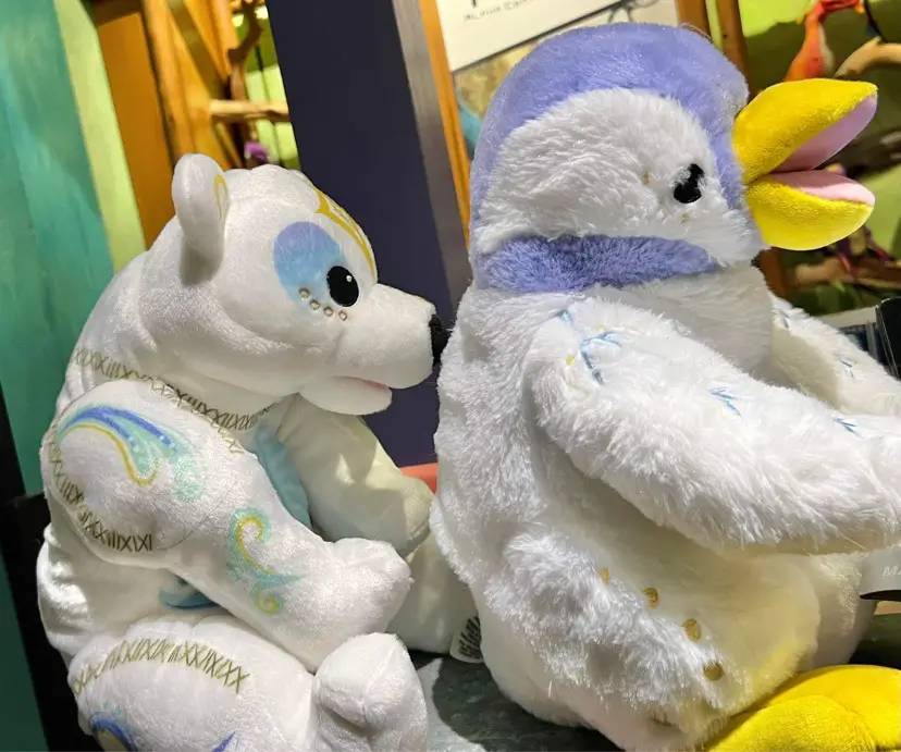 New Merry Menagerie Polar Bear And Penguin Plush Puppets Available At ...