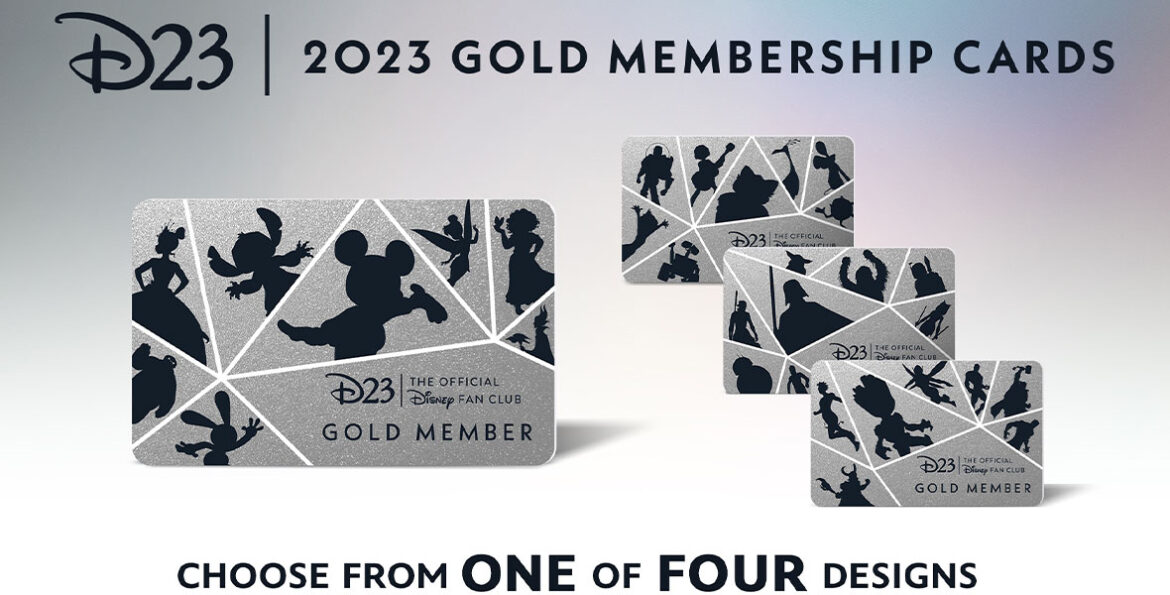 D23 Announces New Gold Member Collector Set and Card Designs for 2023