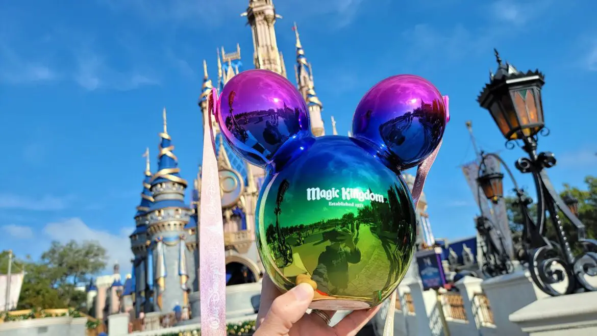 New Mickey Balloon Rainbow Popcorn Bucket Now Available in the Magic Kingdom