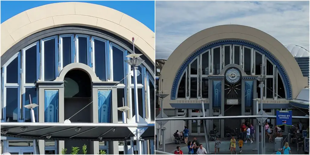 Clock Removed from Tomorrowland Light and Power
