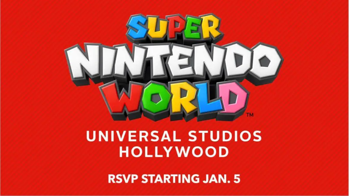 Universal Studios Hollywood Passholders Will be the First to Experience Super Nintendo World