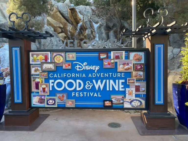 2023 Disney California Adventure Food & Wine Festival Sip and Savor ...