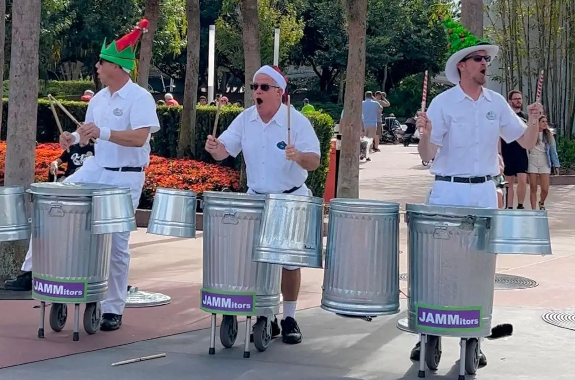 The JAMMitors Rock out for Christmas at Epcot’s Festival of the Holidays