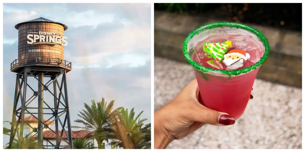 Red-Nose Margarita will be your new favorite Christmas Cocktail at Disney Springs
