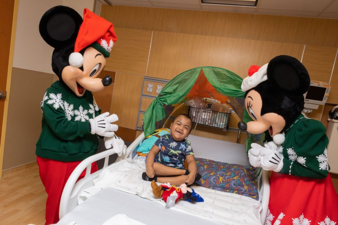 Disney Brings the Magic to Children’s Hospitals for the Holidays