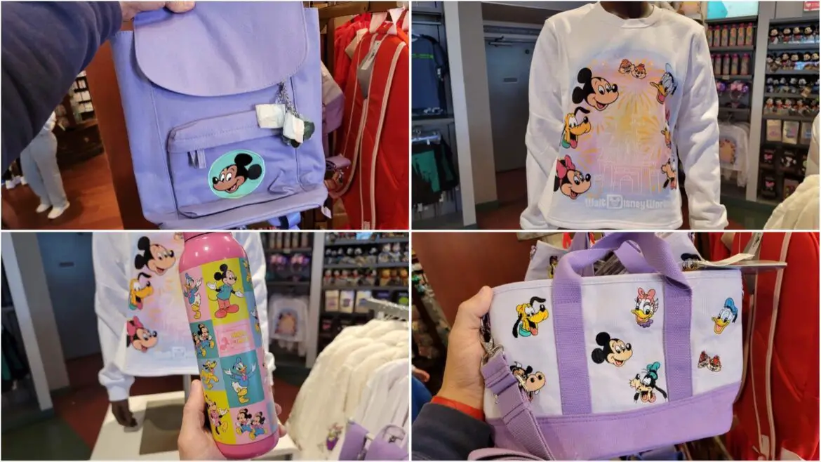 Mickey And Friends Pastel Collection Available At Magic Kingdom!