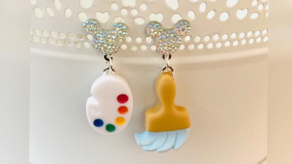 Festival Of The Arts Inspired Mickey Earrings