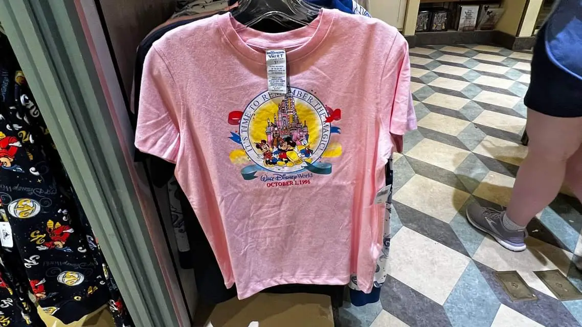 New Disney World 25th Anniversary Birthday Cake Castle T-shirt Available At Hollywood Studios!