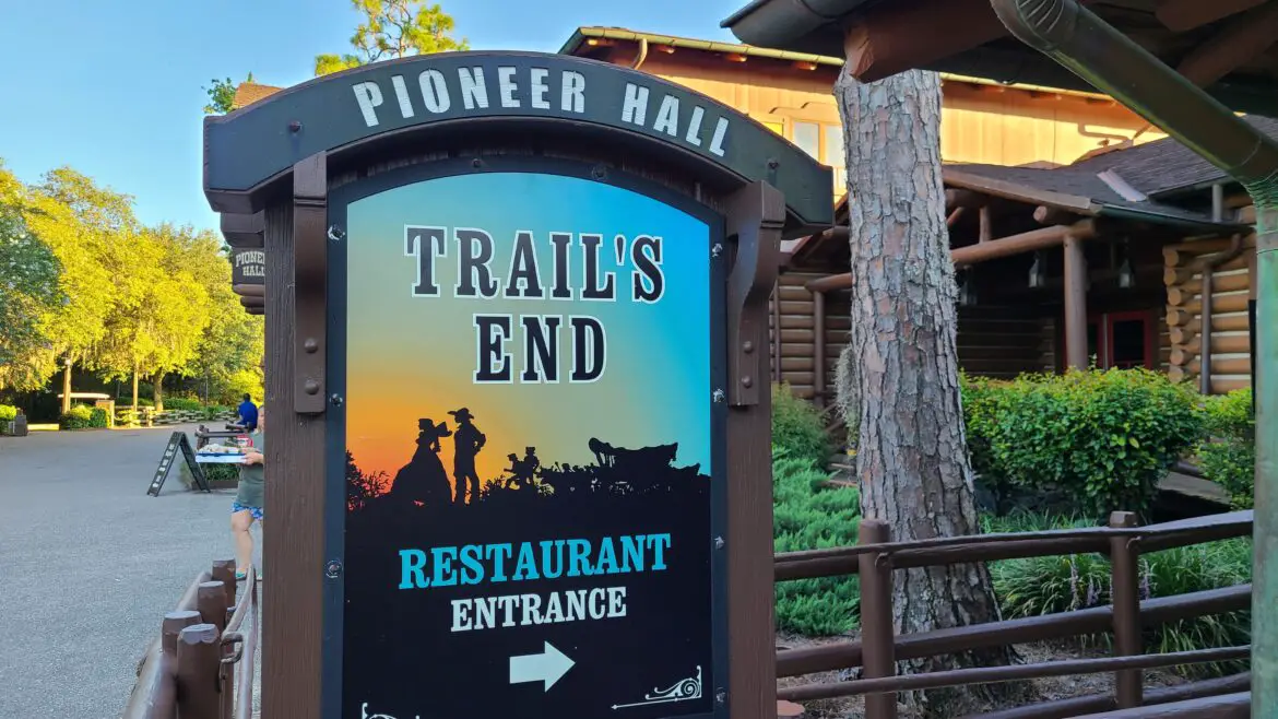 Trails End Restaurant Set to Close this Spring at Fort Wilderness