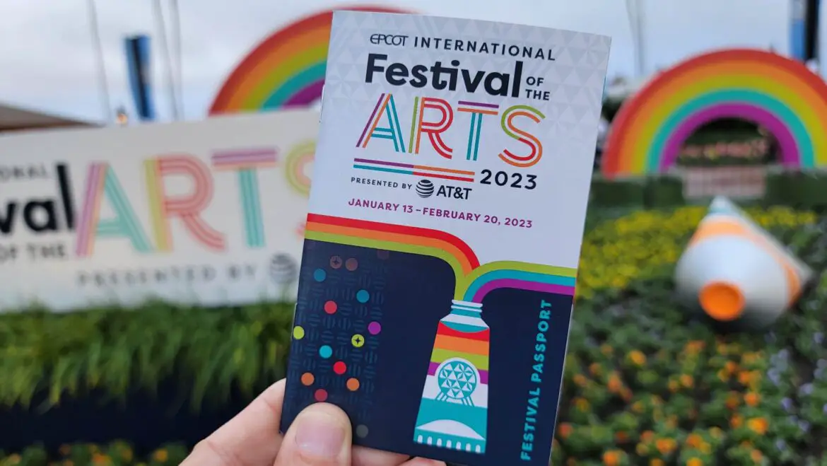 First Look 2023 EPCOT International Festival of the Arts Guidebook