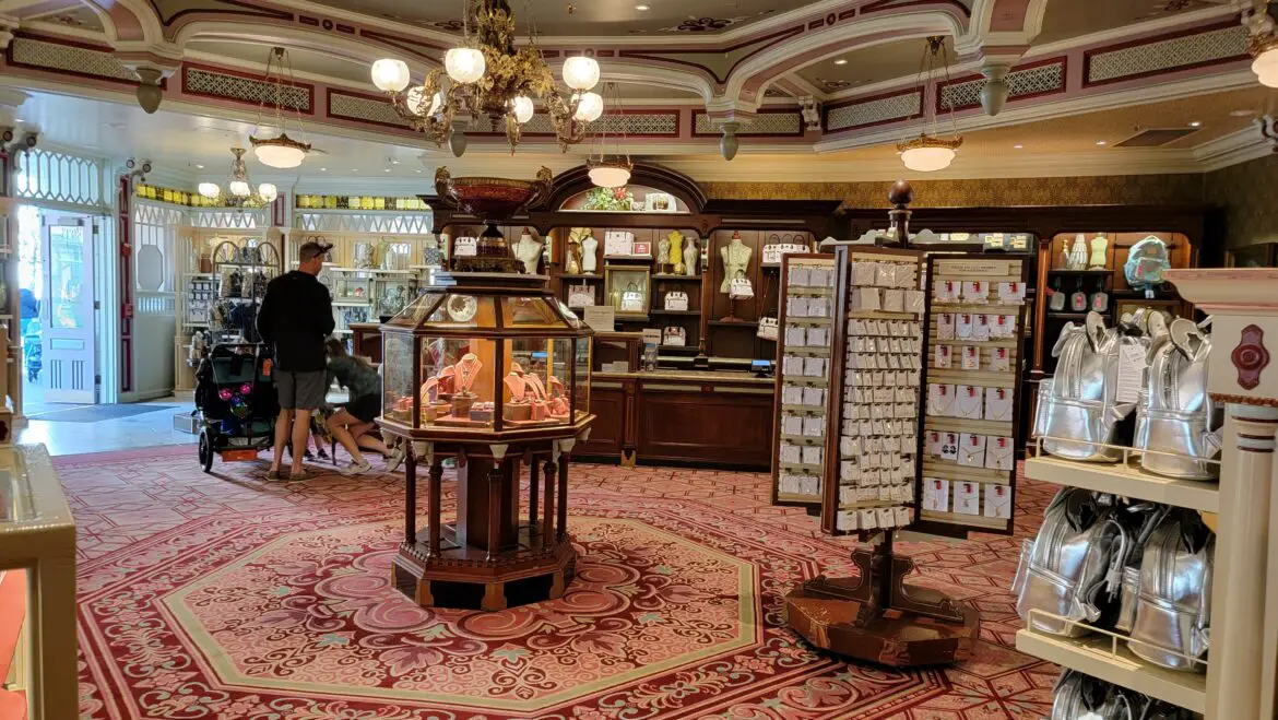 New Carpet Installed in Uptown Jewelers in the Magic Kingdom