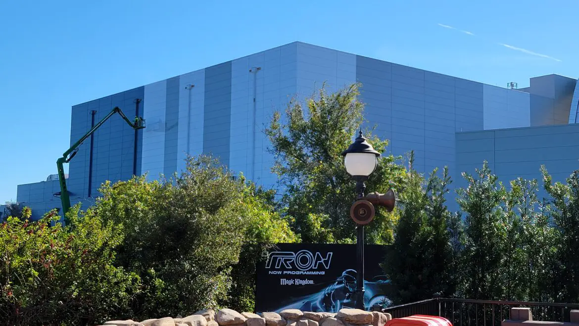 Disney Begins Cleaning Tron Lightcycle Run Ahead of Opening