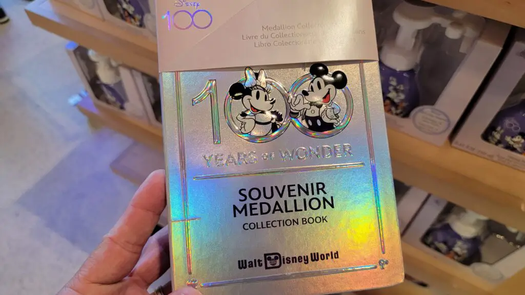 Disney100 Souvenir Medallion Collectors Book