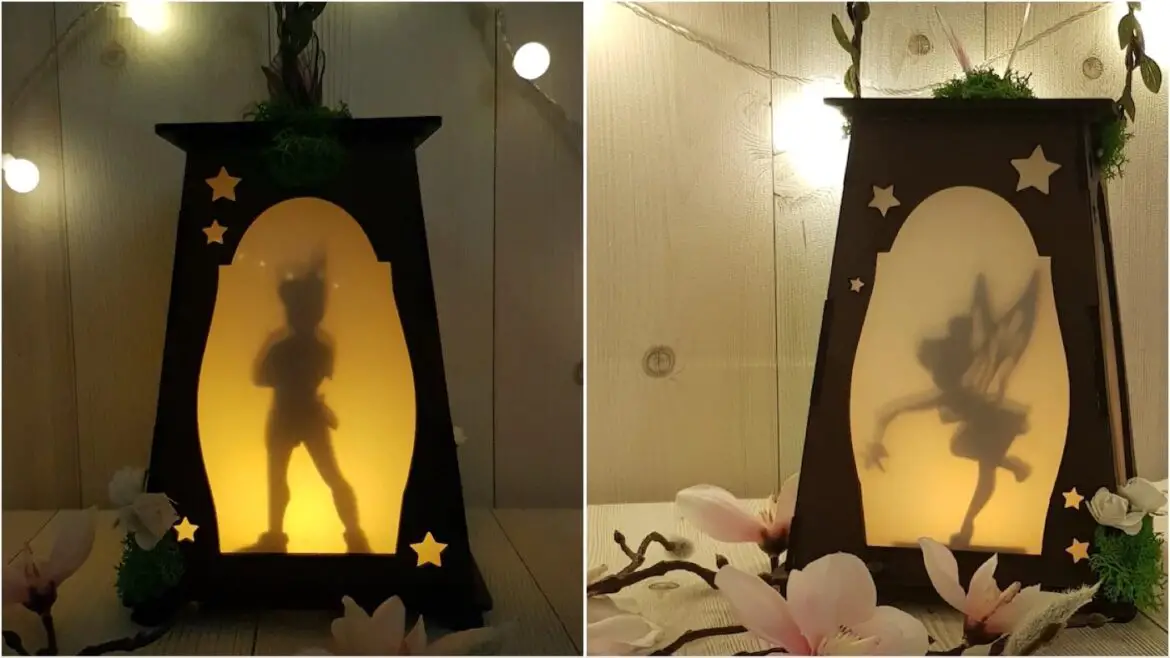 Light Up Your Room With This Peter Pan And Tinkerbell Lantern!