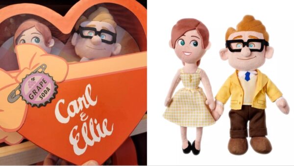Carl And Ellie Valentine's Day Plush Set 