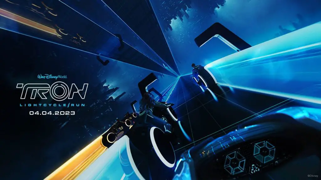 More Details Revealed on the Opening of Tron Lightcycle Run